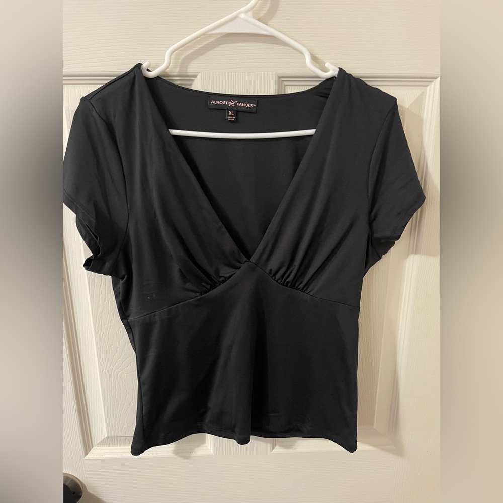 Women's Black Top by Almost Famous
